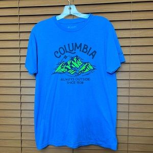 Mens Columbia t-shirt men’s size Medium